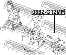 ������� �������� Subaru Impreza (G12) (2008) [178Febest0882G12MF] 0882G12MF ����