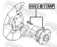 ������� �������� Subaru Impreza (G12) (2008) [178Febest0882B13MF] 0882B13MF ����