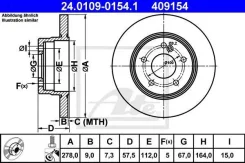 ���� ��������� ������ MB C-Class (W204/S204/C204) (2007) [178ATE24010901541] 24010901541 ����