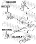 ����� ��������� ������ Mitsubishi Lancer (CS) (2003-2006) ���� [178Febestmmcs3MRR] MMCS3MRR ����