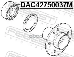 ��������� ������ ������� BMW 1-����� F20/F21 (2011) 42X75X37 [178Febestdac42750037M] DAC42750037M ����