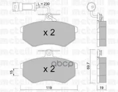 ������� ��������� �������� �������� AUDI 80/Passat B3 � �������� [178Metelli2201481] 2201481 ����