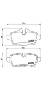 ������� �������� �. BMW Mini Cooper 1.3-1.6i/1.6D 06 P06052 GDB1766 [34216778327] ! [178Brembop06052] P06052 ����