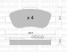 ������� ��������� �������� �������� FIAT Panda (2003) [178Metelli2206380] 2206380 ����