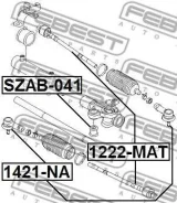���������� ������� Ssang YONG Actyon (2010) [178Febest1421NA] 1421NA ����