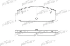 ������� ��������� ������ �������� �������� Mazda 6/ 323/ 626 GD/GE [178Patronpbp372] PBP372 ����