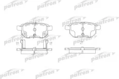 ������� ��������� ������ �������� �������� Toyota Corolla E12 (2001-2006)/Auris (2006) Corol [178Patronpbp4042] PBP4042 ����