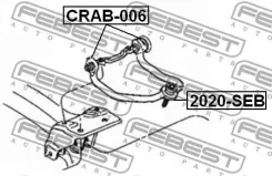 ����� ������� ������� �������� �������� Chrysler Stratus/Cirus/Sebring/Dodge Stratus ��� �� �� ������ ������� ����� + Volga Siber [178Febest2020SEB] 2...