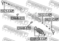 ���������� ������� OPEL Antara (2007-2015) [178Febest1021CAP] 1021CAP ����