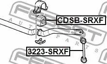 ������ ��������� ������������� Cadillac SRX/STS [178Febest3223SRXF] 3223SRXF ����