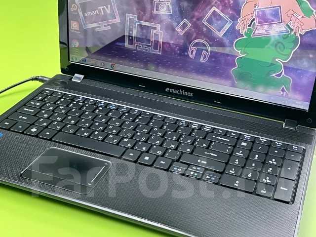 eMachines E529. 15.6", 2����, ��� 4 ��, ���� 256���, WiFi: 1 ����