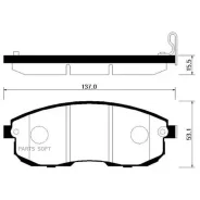 ������� ��������� Nissan Teana 06- �����. HSB HP3005 HP3005 ����