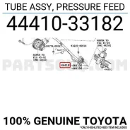 ������ ���� Camry (ACV40) 2AZFE 01.2006 - 01.2011 �������� 100% Toyota 4441033182 4441033182 ����