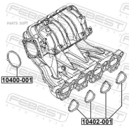 ��������� ��������� ���������� Febest 10402001 10402001 ����