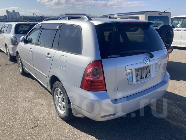 Бампер задний Toyota Corolla Fielder NZE124 1NZ-FE во Владивостоке ...