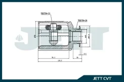 ���� ���������� ������ 49582-2W650/V40-4139 JETT V404139 ����