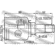 ���� ���������� ����� 21x38x22 2111FUSATLH ����