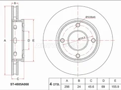 ���� ��������� ST-4605A068, �������� ST4605A068 ����