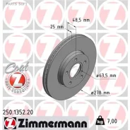 ���� ��������� ! �����. 278x25/48-5x108 Volvo S40/V50 1.8/2.4/2.5/2.0TD 04 Zimmermann 250135220 250135220 ����