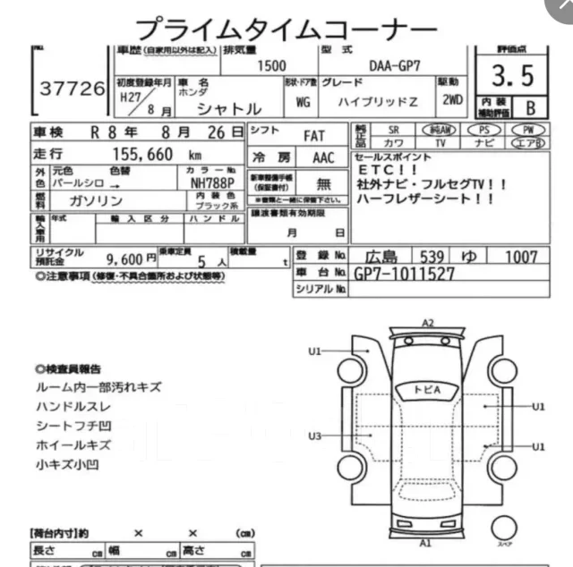 Honda Shuttle. GP7 ����