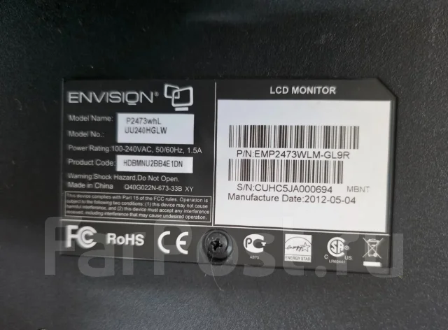 Envision. 24", ���������� �� (LCD, LED, QLED) ����