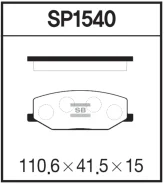 ������� ��������� Suzuki Jimny SP1540 SP1540 ����