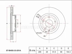 ���� ��������� ST-B45G-33-251A, �������� STB45G33251A ����