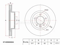 ���� ��������� ST-SDB000604, �������� STSDB000604 ����