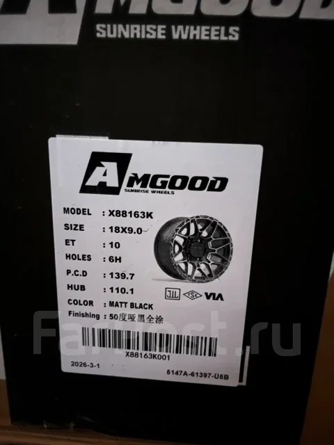 Wilcroxx. 9.0x18", 6x139.7, ET10, �� 110���. ����