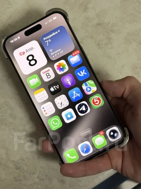 Apple iPhone 15 Pro Max. �/�, 256 ��, �����, 3G, 4G LTE, 5G, NFC ����