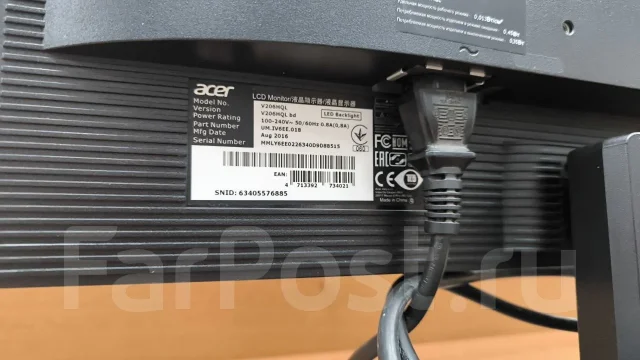 Acer. 20", ���������� �� (LCD, LED, QLED) ����