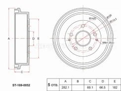 ������� ��������� ST-169-0052 ST1690052 ����