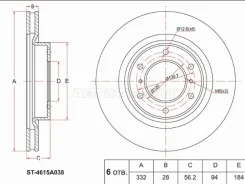 ���� ��������� ST-4615A038, �������� ST4615A038 ����