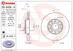 ���� ��������� 09a42814 Brembo 09A42814 ����