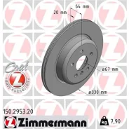 ���� ����. ����. ������. [330x20] COAT Z Right [������ 150.2952.20] BMW X3 (G01, F97)/X4 (G02, F98)/5 (G30, F90)/6 Gran Turismo (G32)/7 (G11, G12) 15...