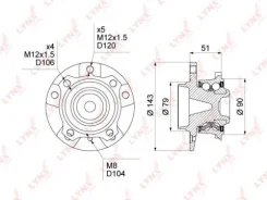 ������� ������ ��������� WH-1039 LYNXauto WH-1039 ����