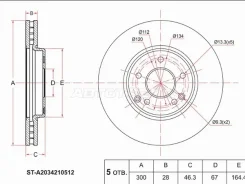 ���� ��������� ST-A2034210512, �������� STA2034210512 ����