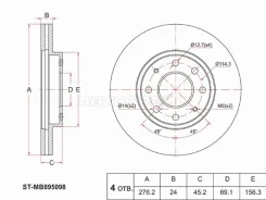 ���� ��������� ST-MB895098, �������� STMB895098 ����