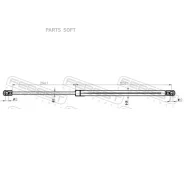 ������� ���� ��������� L555/500N 21117-004 Febest 21117004 21117004 ����
