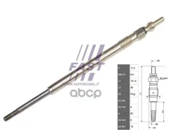 ����� ������ Citroen/Peugeot/FIAT Jumper/Boxer/Ducato 2.3/3.0JTD 2002 = FAST ���. FT82706 FT82706 ����