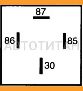 ���� �������� 30A 12V 4���������� Iveco, KHD, Citroen, Peugeot, MB, Mazda, Fiat 95 4RA007793038, 4RA003530067, 007793038, 4RA003530021, 4RA003510461...