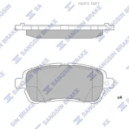 ������� �������� FORD Fiesta VI 08- SP4138 Sangsin Brake SP4138 SP4138 ����