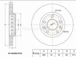 ���� ��������� ST-402064151R, �������� ST402064151R ����