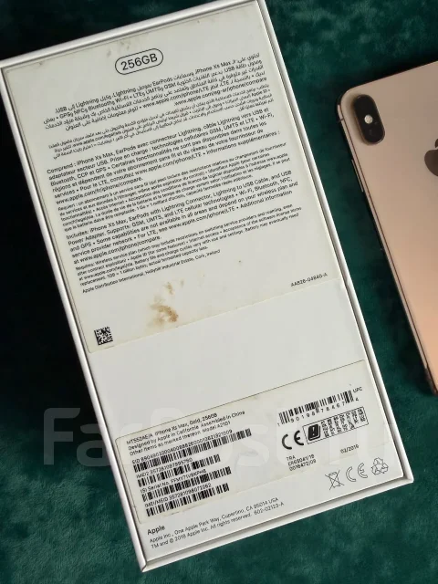 Apple iPhone Xs Max. �/�, 256 ��, �������, 4G LTE ����