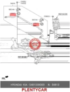 ������ ������������� �������� hyundai solaris, kia rio - Hyundai / Kia (Mobis) 548133X000 548133X000 ����