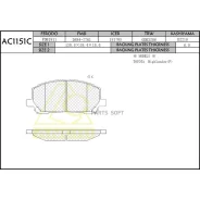 ��������� ������� Lexus RX300, Toyota Highlander, Kluger ACU20W ������. Anchi AC1151C AC1151C ����