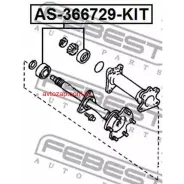 ��������� ���������� ���� 36.2x67x29 Febest AS366729KIT AS366729KIT ����