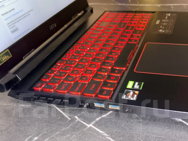 Acer Nitro 5 AN515-44. 15.6", 3����, ��� 16 ��, ���� 512���, WiFi: 1, Bluetooth: 1, ����������� �� 6��. ����