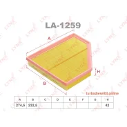 ������ ��������� Lynxauto LA1259 LA1259 ����