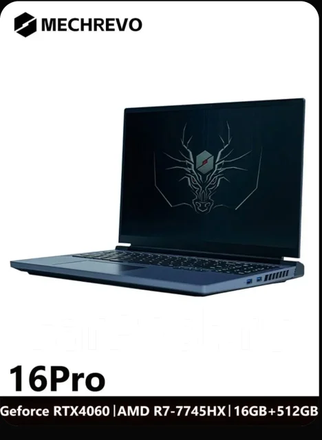 Mechrevo. 16", ��� 16 ��, ���� 512���, WiFi: 1, Bluetooth: 1, ����������� �� 3��. ����